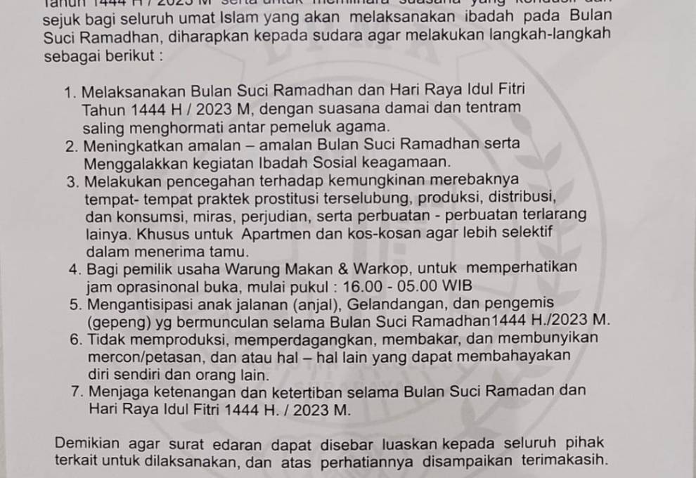 HIMBAUAN RAMADHAN