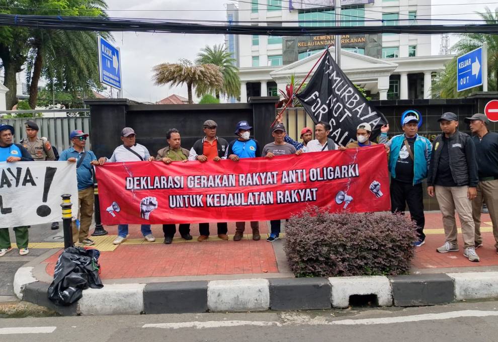 Aksi Tolak PSN SW